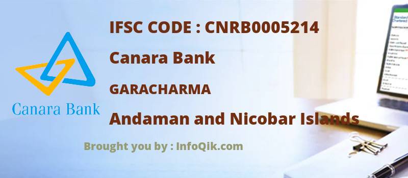 Canara Bank Garacharma, Andaman and Nicobar Islands - IFSC Code