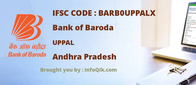 Bank of Baroda Uppal, Andhra Pradesh - IFSC Code