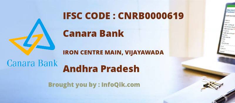 Canara Bank Iron Centre Main, Vijayawada, Andhra Pradesh - IFSC Code