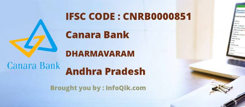 Canara Bank Dharmavaram, Andhra Pradesh - IFSC Code