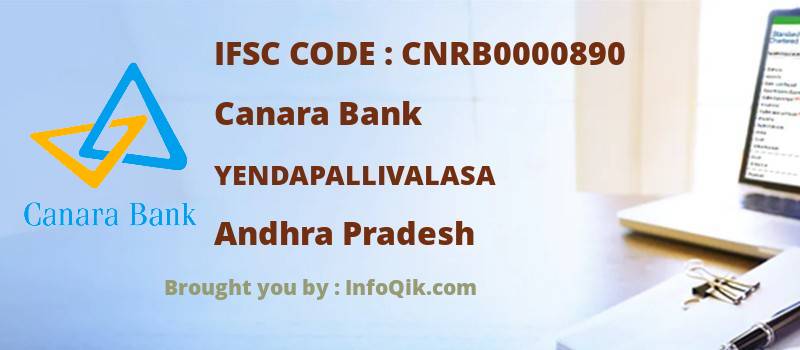 Canara Bank Yendapallivalasa, Andhra Pradesh - IFSC Code