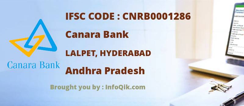 Canara Bank Lalpet, Hyderabad, Andhra Pradesh - IFSC Code