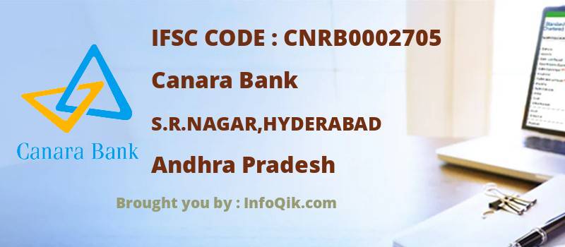 Canara Bank S.r.nagar,hyderabad, Andhra Pradesh - IFSC Code