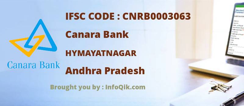 Canara Bank Hymayatnagar, Andhra Pradesh - IFSC Code