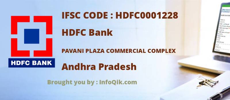 HDFC Bank Pavani Plaza Commercial Complex, Andhra Pradesh - IFSC Code