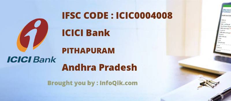 ICICI Bank Pithapuram, Andhra Pradesh - IFSC Code