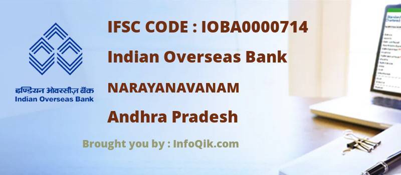 Indian Overseas Bank Narayanavanam, Andhra Pradesh - IFSC Code