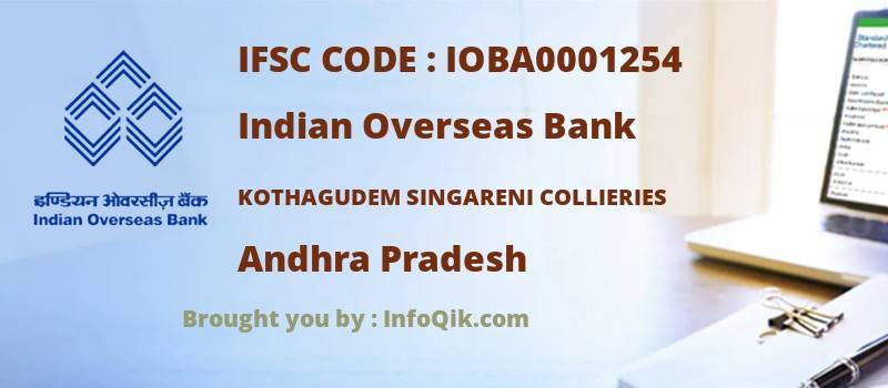 Indian Overseas Bank Kothagudem Singareni Collieries, Andhra Pradesh - IFSC Code