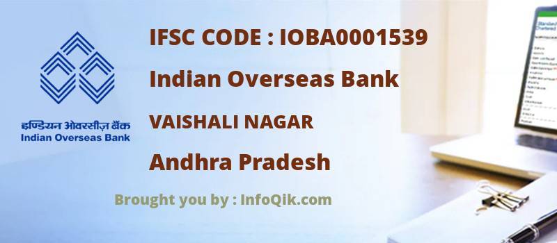 Indian Overseas Bank Vaishali Nagar, Andhra Pradesh - IFSC Code