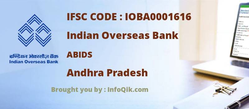 Indian Overseas Bank Abids, Andhra Pradesh - IFSC Code