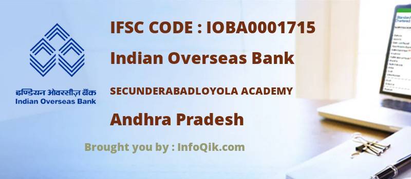 Indian Overseas Bank Secunderabadloyola Academy, Andhra Pradesh - IFSC Code