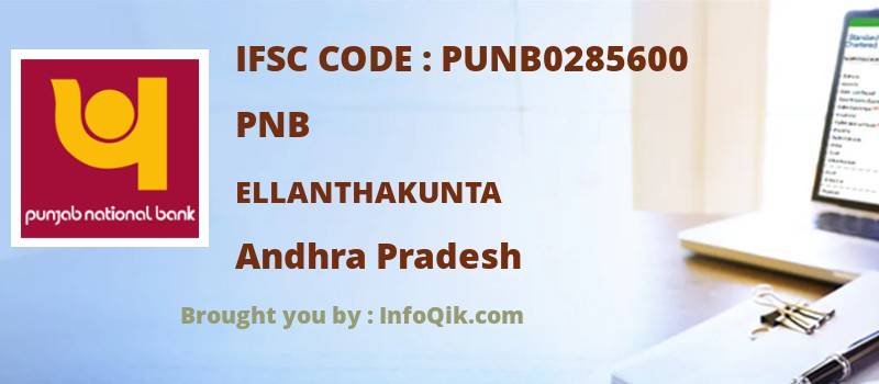 PNB Ellanthakunta, Andhra Pradesh - IFSC Code