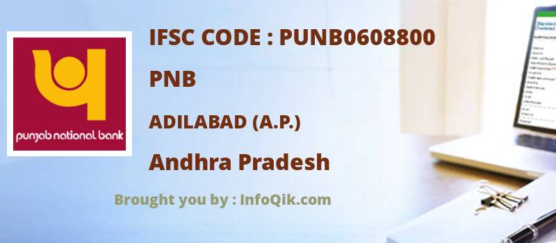 PNB Adilabad (a.p.), Andhra Pradesh - IFSC Code