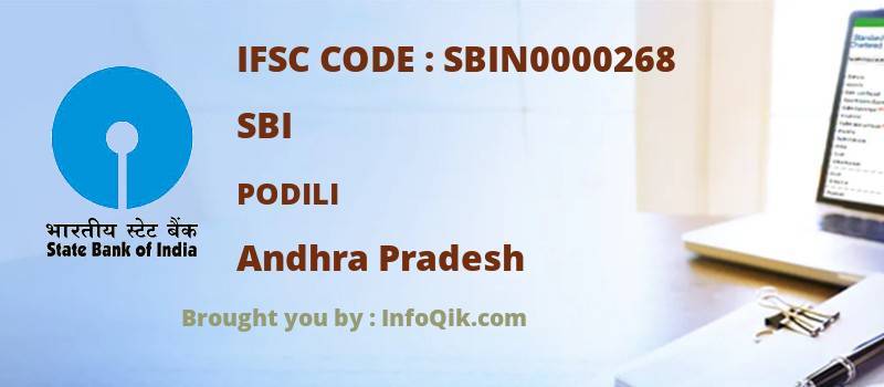 SBI Podili, Andhra Pradesh - IFSC Code