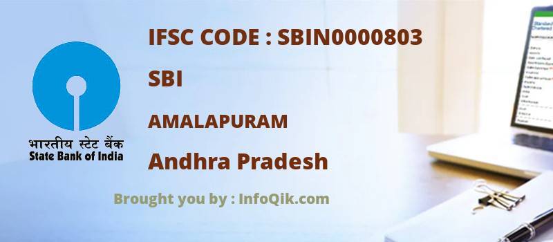 SBI Amalapuram, Andhra Pradesh - IFSC Code