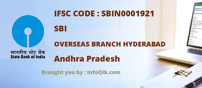 SBI Overseas Branch Hyderabad, Andhra Pradesh - IFSC Code