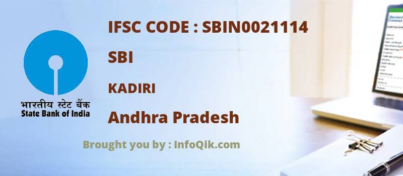 SBI Kadiri, Andhra Pradesh - IFSC Code