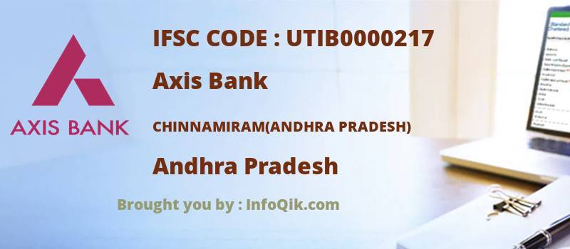 Axis Bank Chinnamiram(andhra Pradesh), Andhra Pradesh - IFSC Code