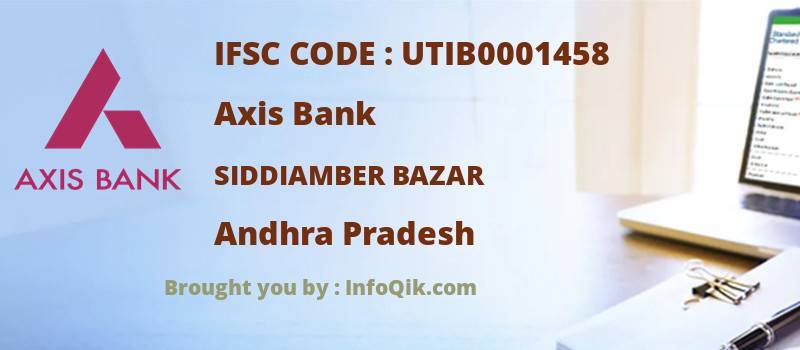 Axis Bank Siddiamber Bazar, Andhra Pradesh - IFSC Code