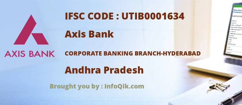 Axis Bank Corporate Banking Branch-hyderabad, Andhra Pradesh - IFSC Code