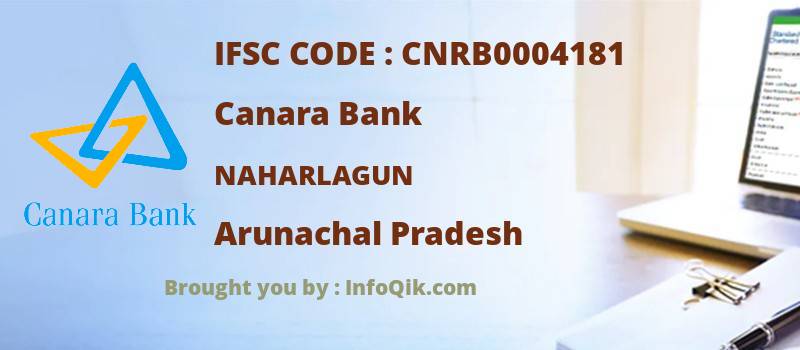 Canara Bank Naharlagun, Arunachal Pradesh - IFSC Code