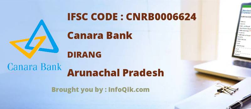 Canara Bank Dirang, Arunachal Pradesh - IFSC Code