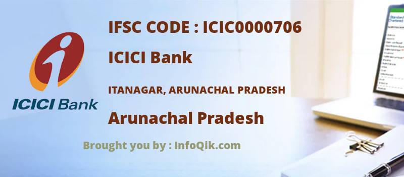 ICICI Bank Itanagar, Arunachal Pradesh, Arunachal Pradesh - IFSC Code