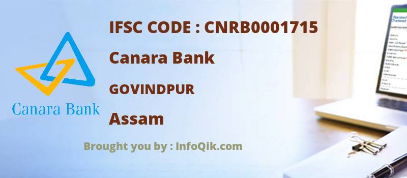 Canara Bank Govindpur, Assam - IFSC Code