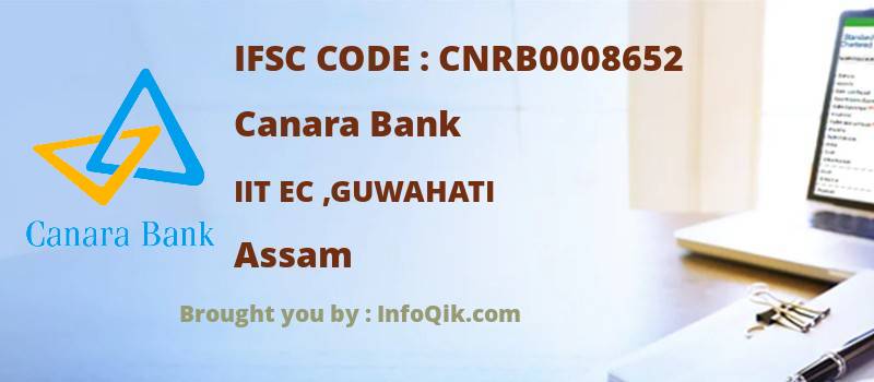 Canara Bank Iit Ec ,guwahati, Assam - IFSC Code