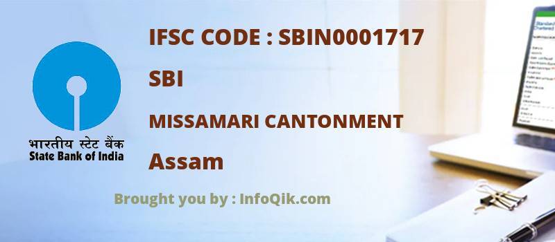 SBI Missamari Cantonment, Assam - IFSC Code