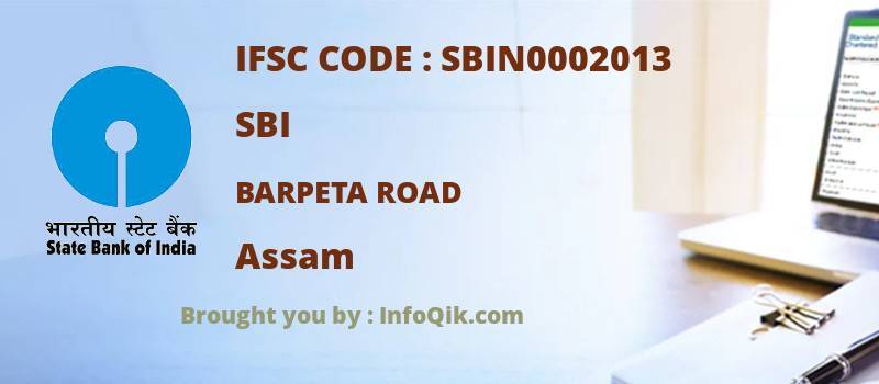 SBI Barpeta Road, Assam - IFSC Code