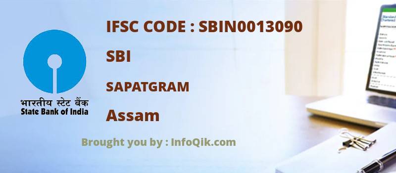 SBI Sapatgram, Assam - IFSC Code