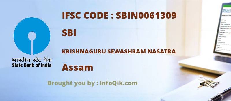 SBI Krishnaguru Sewashram Nasatra, Assam - IFSC Code