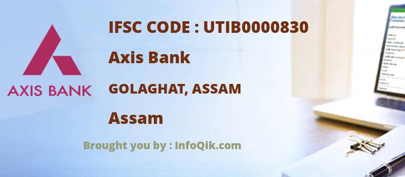 Axis Bank Golaghat, Assam, Assam - IFSC Code