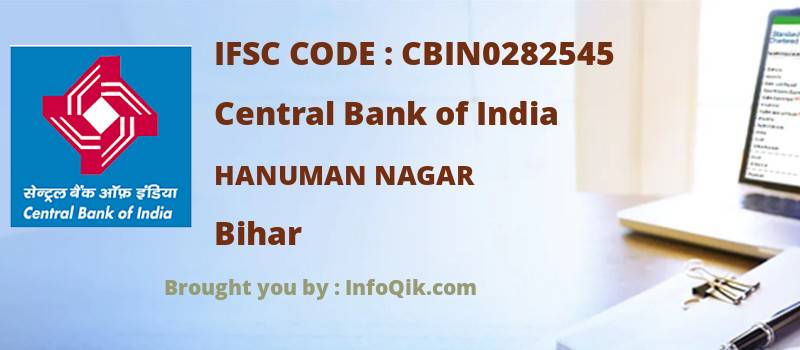 Central Bank of India Hanuman Nagar, Bihar - IFSC Code