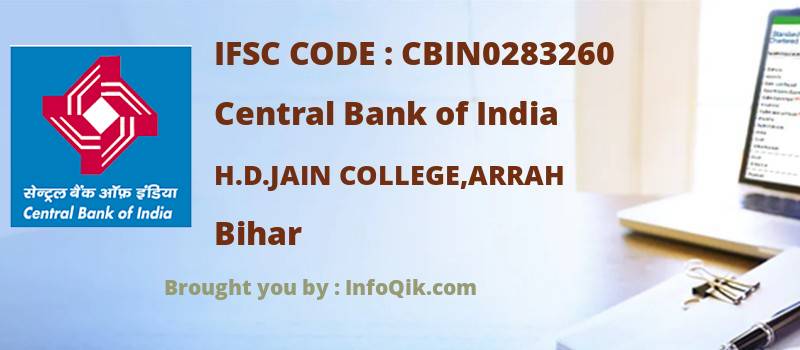 Central Bank of India H.d.jain College,arrah, Bihar - IFSC Code