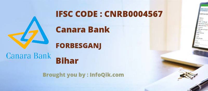 Canara Bank Forbesganj, Bihar - IFSC Code