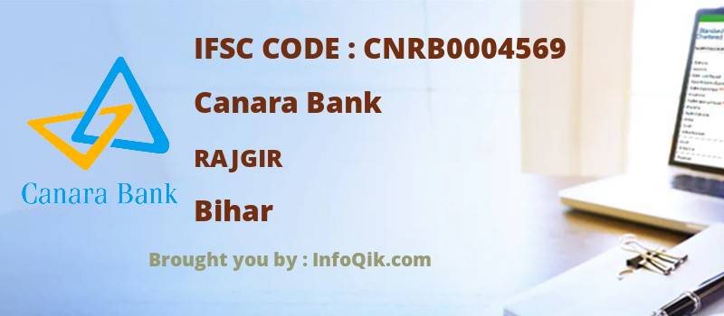 Canara Bank Rajgir, Bihar - IFSC Code