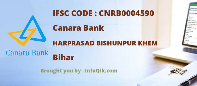 Canara Bank Harprasad Bishunpur Khem, Bihar - IFSC Code