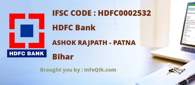 HDFC Bank Ashok Rajpath - Patna, Bihar - IFSC Code