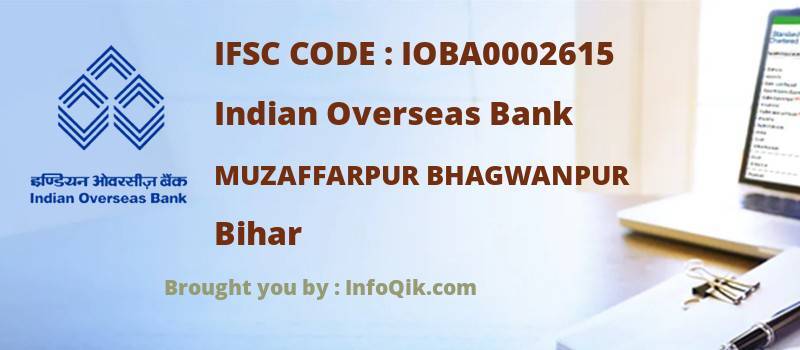 Indian Overseas Bank Muzaffarpur Bhagwanpur, Bihar - IFSC Code