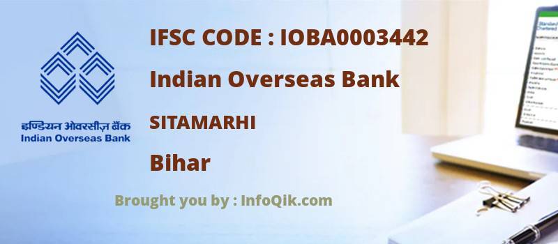 Indian Overseas Bank Sitamarhi, Bihar - IFSC Code