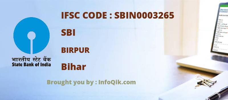 SBI Birpur, Bihar - IFSC Code