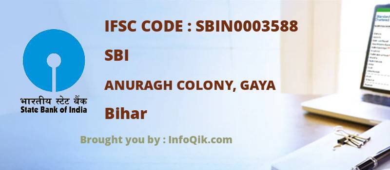 SBI Anuragh Colony, Gaya, Bihar - IFSC Code