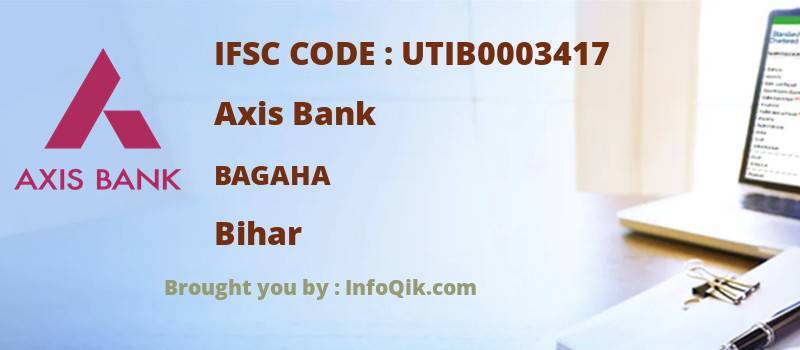 Axis Bank Bagaha, Bihar - IFSC Code