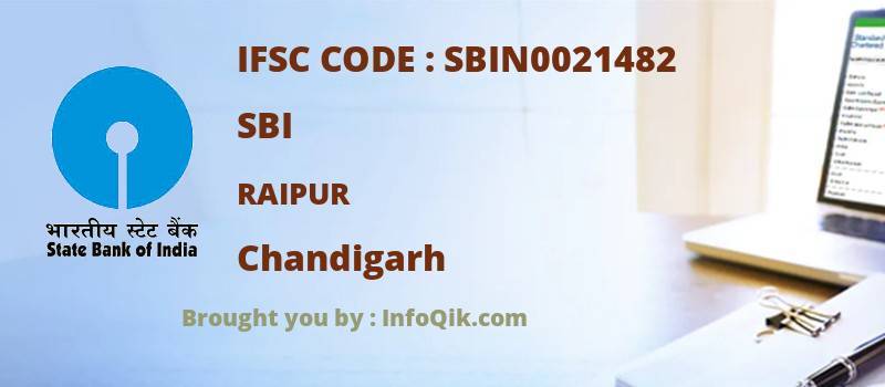 SBI Raipur, Chandigarh - IFSC Code