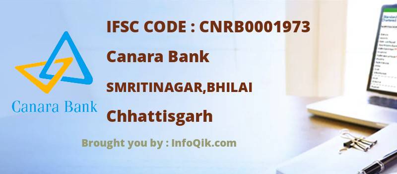 Canara Bank Smritinagar,bhilai, Chhattisgarh - IFSC Code