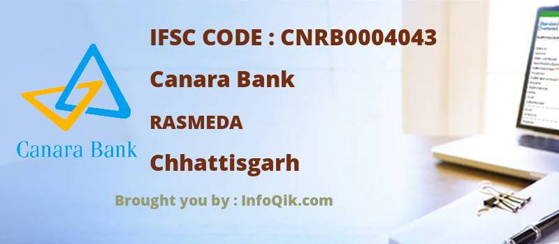 Canara Bank Rasmeda, Chhattisgarh - IFSC Code