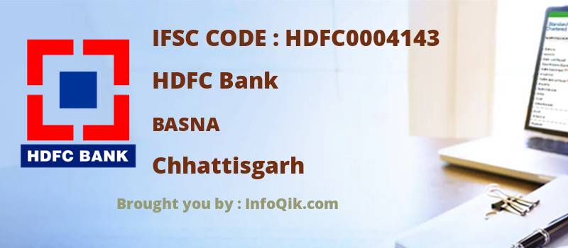 HDFC Bank Basna, Chhattisgarh - IFSC Code