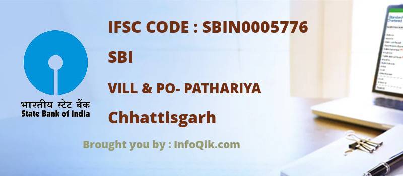 SBI Vill & Po- Pathariya, Chhattisgarh - IFSC Code